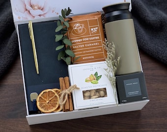 Unique Gift for Dad, Best Dad Gift, Self Care Gift Box, Corporate Gift Box, Fathers Day Gift Box for Men, Thank You Gift for Coworker