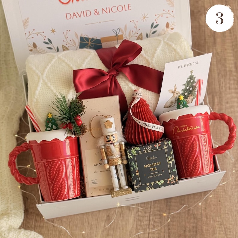 Gift for her and him, Gift for family, Thank You Gift, Realtor closing gift, Gift bag, Holiday gift box, Hygge Gift box, Realtor gift box Gift Box 3