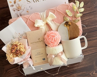Hygge Gift Box for Her, Care Package, Hug in a Box, Birthday Gift for Women, Gift for Mom or Girlfriend, Mothers Day Gift Set