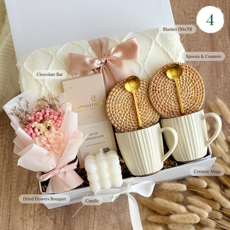 Wedding Gift for Couple, Gift Box For Two, Wedding gift set for two, new couple gift set, anniversary gift basket