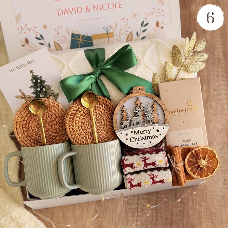 Gift for her and him, Gift for family, Thank You Gift, Realtor closing gift, Gift bag, Holiday gift box, Hygge Gift box, Realtor gift box Gift Box 6