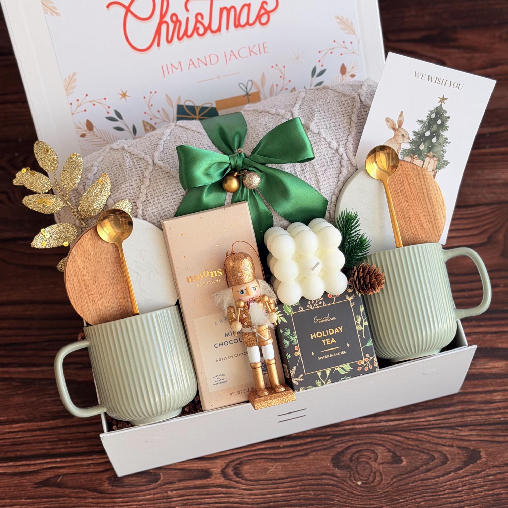 Christmas Hygge Gift Box for Couple, Diy Gift Box for Family