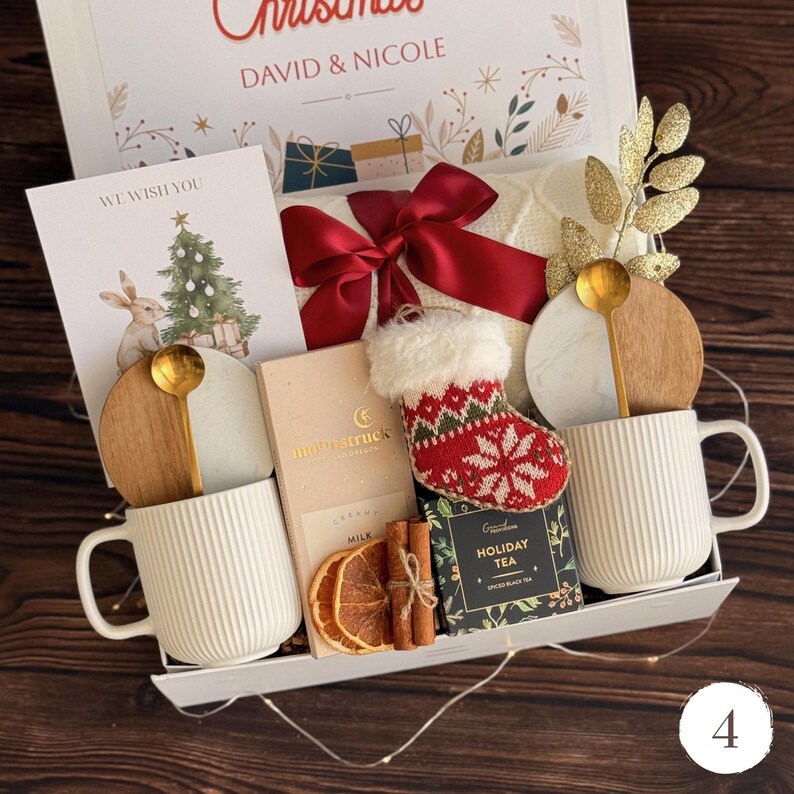 Cozy Gift Box for Couple Gift Box for Two Gift Box Set Gift For Her and Him Gift Box 4