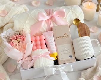 Gift Set for Women – Cozy Gift Box for Women Birthday Gift Box Hygge Care Package for Her