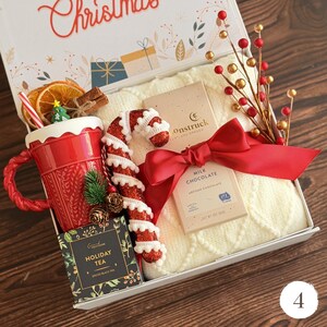 Christmas Eve Gift Box for Family, Neighbor Holiday Gift Box, Cozy winter gift for couples New Year gift box for neighbor Gift Box 4