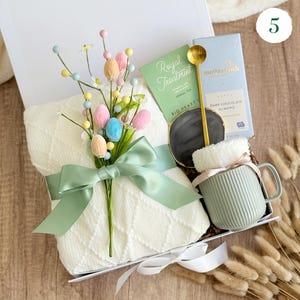 Easter gift box, cozy Easter gift, Easter basket, Easter gift for mom, hygge Easter gift, spring gift box, holiday gift basket, Easter care package, Easter surprise box, warm Easter gifts, relaxation Easter box, Easter self-care kit, Easter-themed gift, pastel Easter gifts, spa Easter box, tea and treats gift, Easter wellness set, handmade Easter gifts, thoughtful Easter present, festive Easter bundle