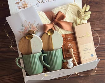 Regalo para ella y para él, Regalo para la familia, Regalo de agradecimiento, Regalo de cierre de agente inmobiliario, Bolsa de regalo, Caja de regalo navideña, Caja de regalo Hygge, Caja de regalo de agente inmobiliario