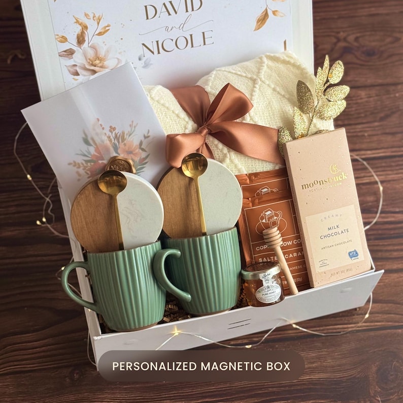 Gift for her and him, Gift for family, Thank You Gift, Realtor closing gift, Gift bag, Holiday gift box, Hygge Gift box, Realtor gift box image 1