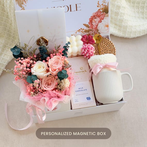 Cute Gift Set for Women or Friend, Romantic Gift Box, Gift Box for her Valentine’s Day