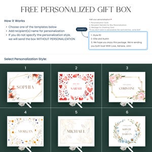 Gift Box for Women – Valentine's Gift Box for Her, Galentines gift for her, Sister Valentine's Gift Box image 3