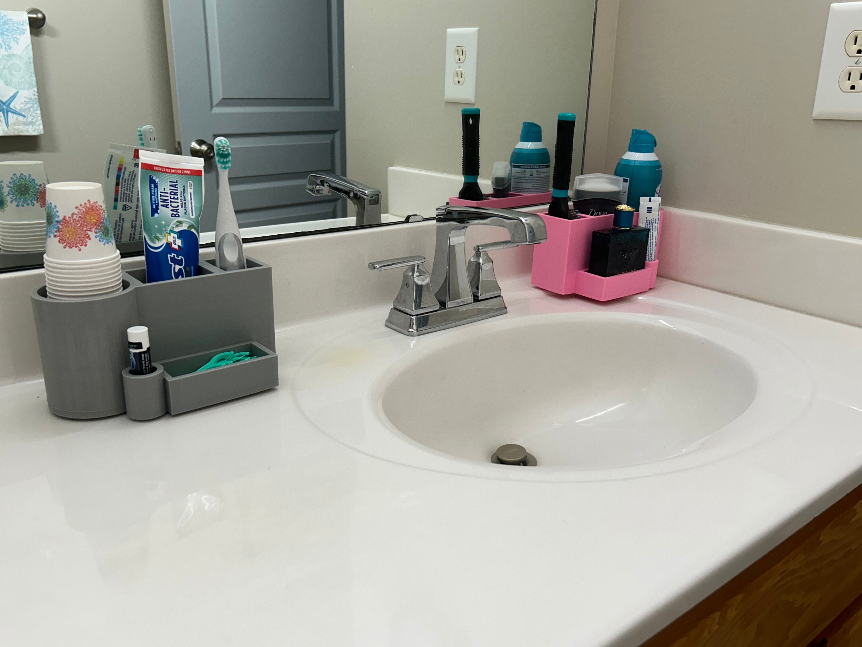 Bathroom Organizer 3D Printed Bathroom Decor - Etsy Canada