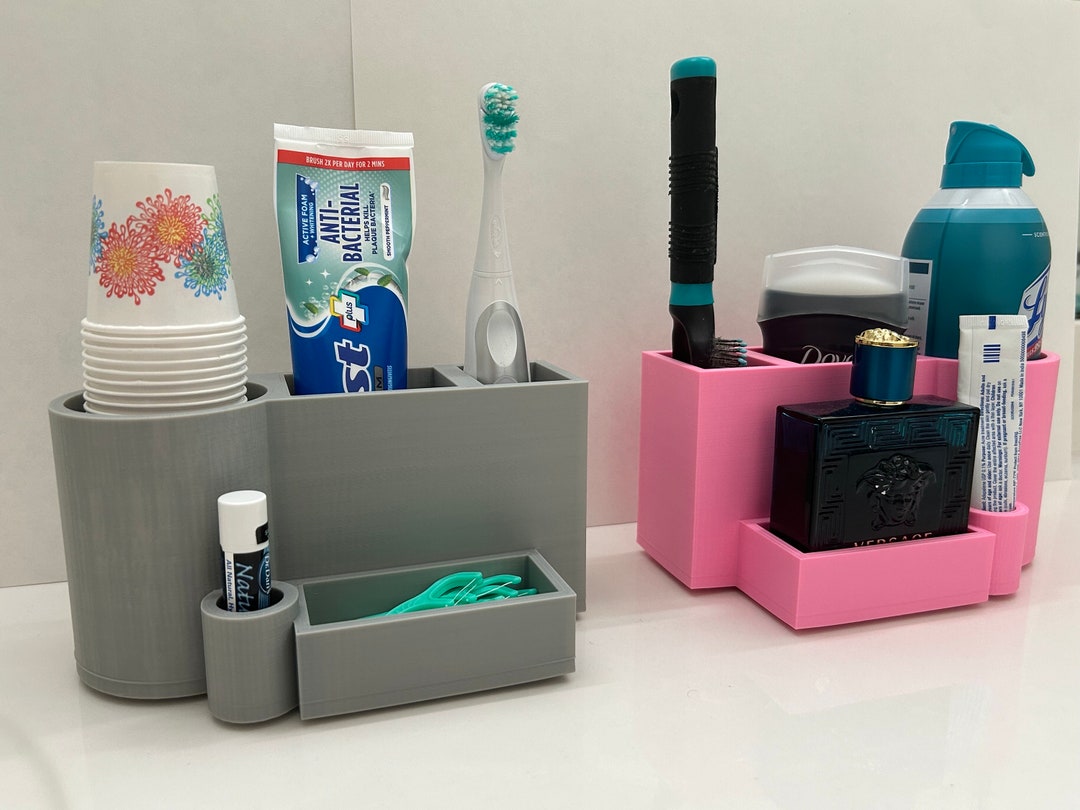 Bathroom Organizer 3D Printed Bathroom Decor - Etsy