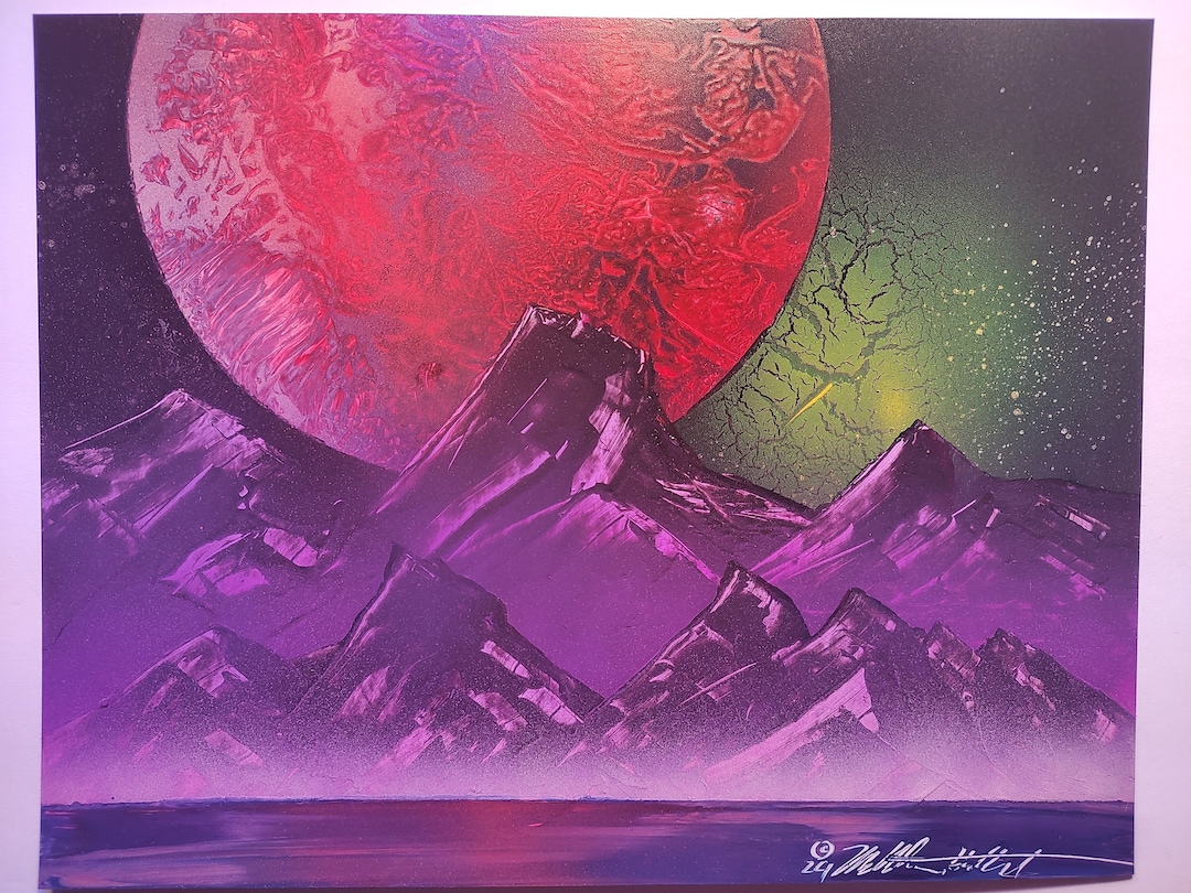 uv-spray-paint-art-painting-glows-under-uv-light-blacklight-etsy