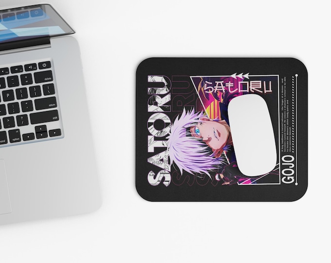 Anime Mouse Pad | Aesthetic Desk Mat | Japanese Anime Desk Decor | Gaming Mousepad | Otaku Gift for Anime Fans | Anime Desk Accessory