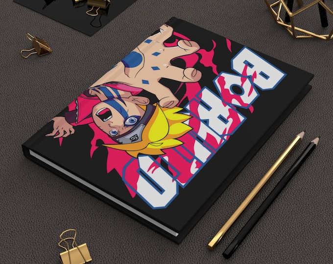 Anime Journal - Kawaii Notebook for Otaku, Aesthetic Anime Diary, Manga Sketchbook, Japanese Stationery Gift, Cute Anime Writing Book