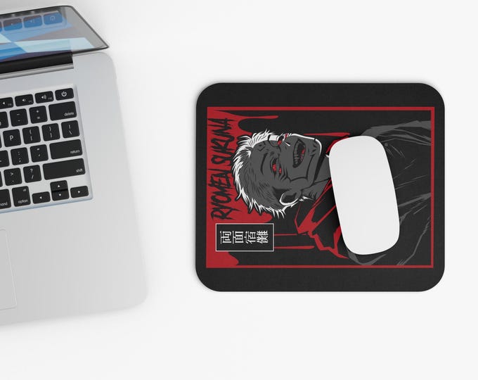 Anime Mouse Pad | Aesthetic Desk Mat | Japanese Anime Desk Decor | Gaming Mousepad | Otaku Gift for Anime Fans | Anime Desk Accessory