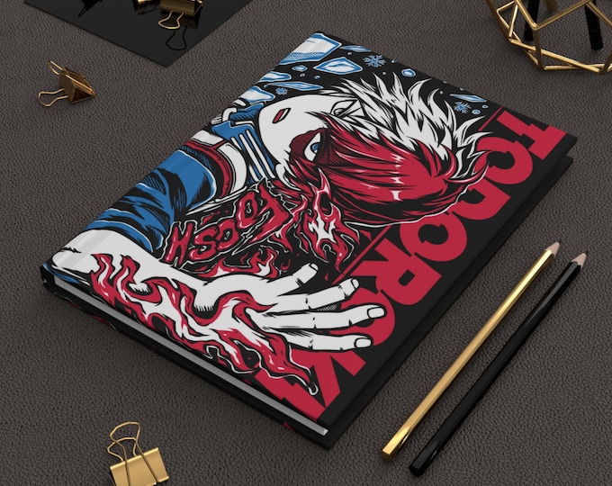 Anime Journal - Kawaii Notebook for Otaku, Aesthetic Anime Diary, Manga Sketchbook, Japanese Stationery Gift, Cute Anime Writing Book