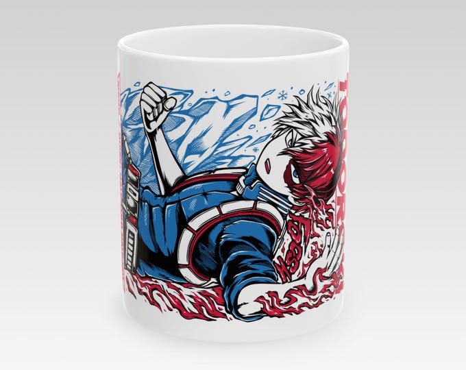 Anime & Manga Ceramic Mug | Custom Manga Art Coffee Cup | Otaku Gift, Kawaii Aesthetic, Anime Birthday Gift, Dishwasher Safe