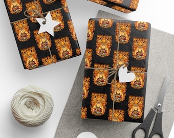 Anime Wrapping Paper, Kawaii Gift Wrap,  Otaku Birthday Wrap, Manga Pattern Paper, Christmas Anime Packaging, Cute Comic Gift Wrap Sheets