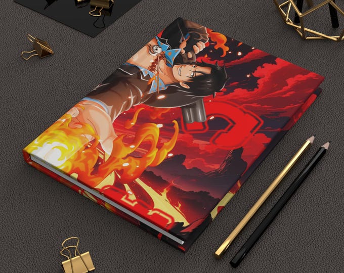 Anime Journal - Kawaii Notebook for Otaku, Aesthetic Anime Diary, Manga Sketchbook, Japanese Stationery Gift, Cute Anime Writing Book