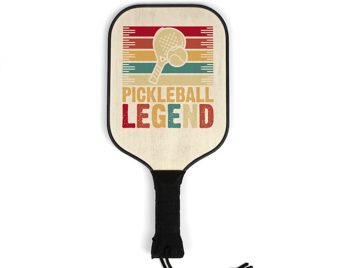 Pickleball Kit - Pickleball Legend - 2 Paddles | 2 Balls | Pickleball Gear for Men and Women | Pickle ball Designs | Pickleball tournament