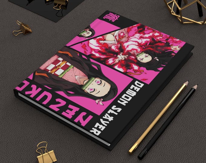 Anime Journal - Kawaii Notebook for Otaku, Aesthetic Anime Diary, Manga Sketchbook, Japanese Stationery Gift, Cute Anime Writing Book