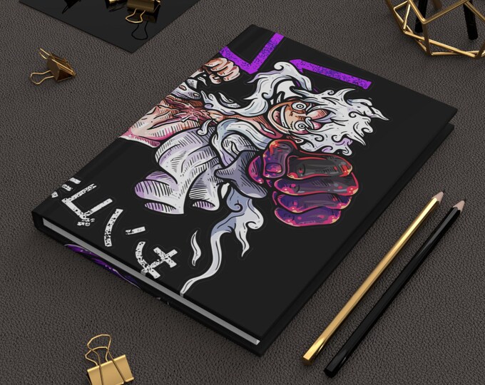 Anime Journal - Kawaii Notebook for Otaku, Aesthetic Anime Diary, Manga Sketchbook, Japanese Stationery Gift, Cute Anime Writing Book