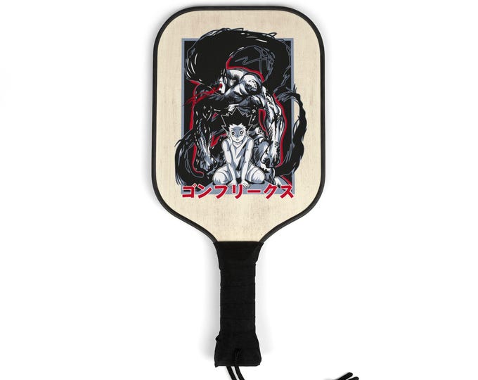 Anime Pickleball Kit Premium Manga Paddle Set 2 Paddles 2 Balls Kawaii Otaku Pickleball Gear for Men and Women Perfect Gift for Anime Lovers