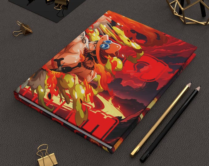 Anime Journal - Kawaii Notebook for Otaku, Aesthetic Anime Diary, Manga Sketchbook, Japanese Stationery Gift, Cute Anime Writing Book