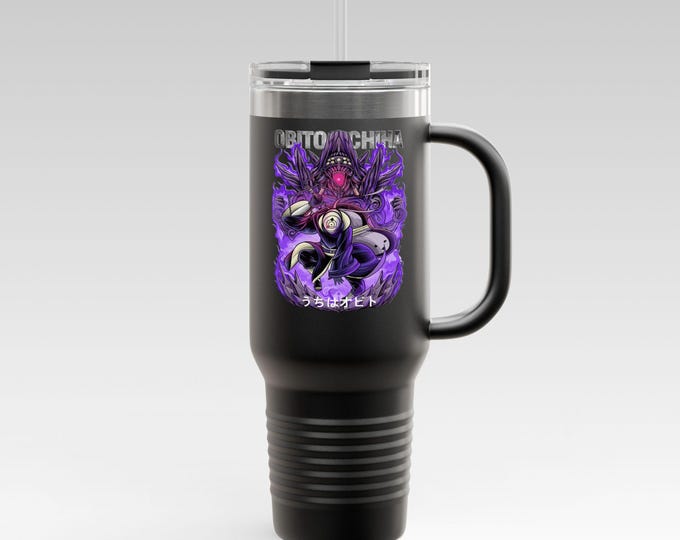 Anime & Manga Tumbler 40oz | Personalized Manga Character Stainless Steel Cup | Otaku Gift, Kawaii Travel Mug,  Anime Birthday Present