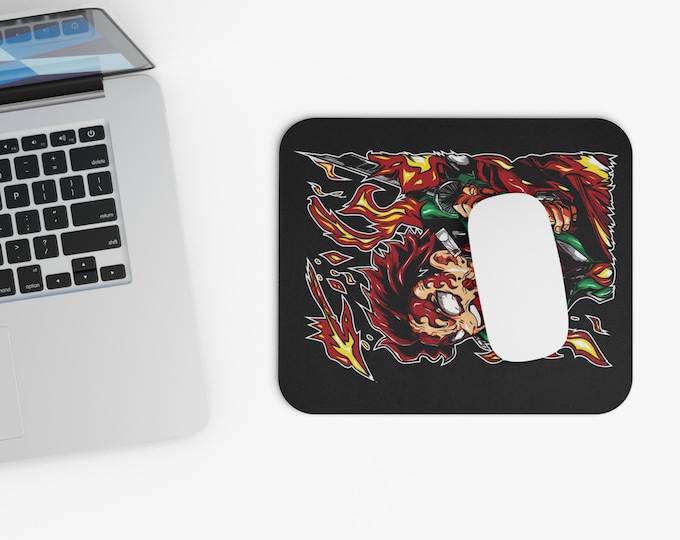 Anime Mouse Pad | Aesthetic Desk Mat | Japanese Anime Desk Decor | Gaming Mousepad | Otaku Gift for Anime Fans | Anime Desk Accessory