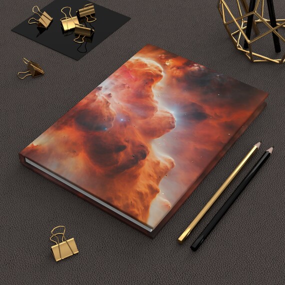 Space Journal | Astronomy Gifts Galaxy | Hardcover Journal | Hardcover Notebook | Celestial Journal | Lined Notebook | Lined pages