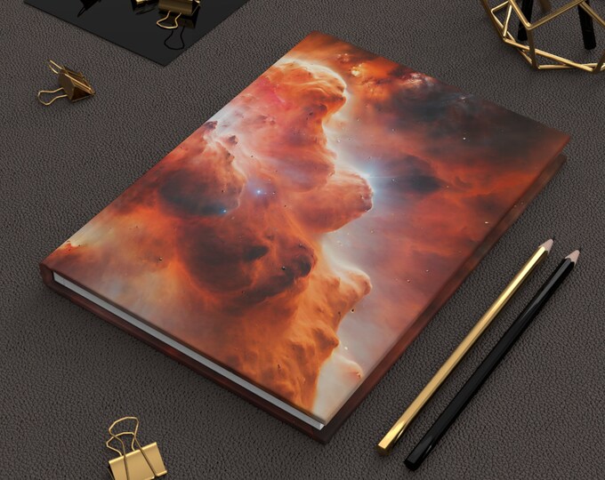 Space Journal | Astronomy Gifts Galaxy | Hardcover Journal | Hardcover Notebook | Celestial Journal | Lined Notebook | Lined pages