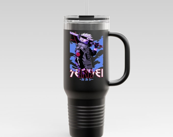Anime & Manga Tumbler 40oz | Personalized Manga Character Stainless Steel Cup | Otaku Gift, Kawaii Travel Mug,  Anime Birthday Present