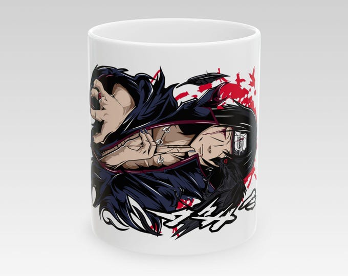 Anime & Manga Ceramic Mug | Custom Manga Art Coffee Cup | Otaku Gift, Kawaii Aesthetic, Anime Birthday Gift, Dishwasher Safe