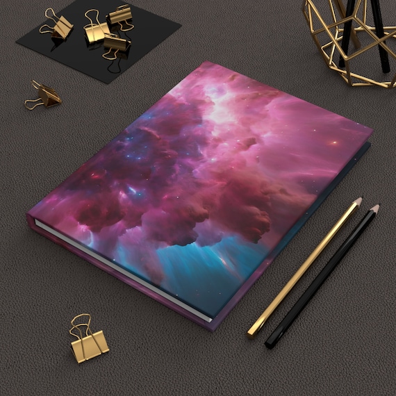 Space Journal | Astronomy Gifts Galaxy | Hardcover Journal | Hardcover Notebook | Celestial Journal | Lined Notebook | Lined pages