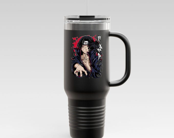 Anime & Manga Tumbler 40oz | Personalized Manga Character Stainless Steel Cup | Otaku Gift, Kawaii Travel Mug,  Anime Birthday Present