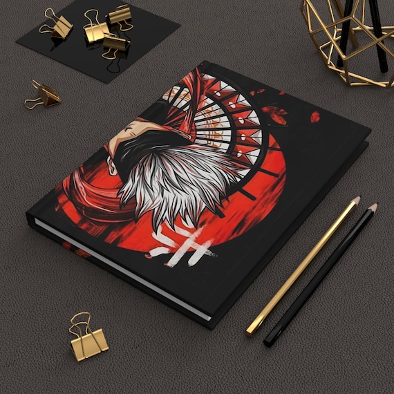 Anime Journal - Kawaii Notebook for Otaku, Aesthetic Anime Diary, Manga Sketchbook, Japanese Stationery Gift, Cute Anime Writing Book