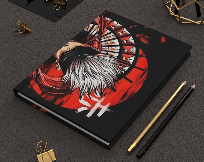 Anime Journal - Kawaii Notebook for Otaku, Aesthetic Anime Diary, Manga Sketchbook, Japanese Stationery Gift, Cute Anime Writing Book