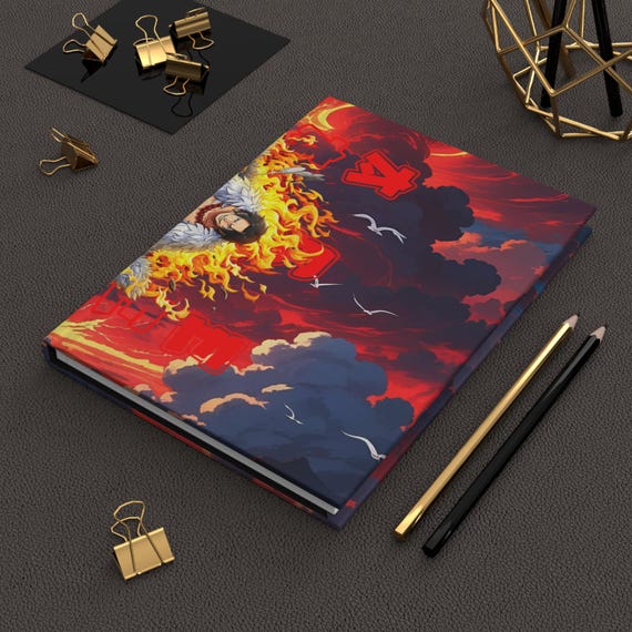 Anime Journal - Kawaii Notebook for Otaku, Aesthetic Anime Diary, Manga Sketchbook, Japanese Stationery Gift, Cute Anime Writing Book