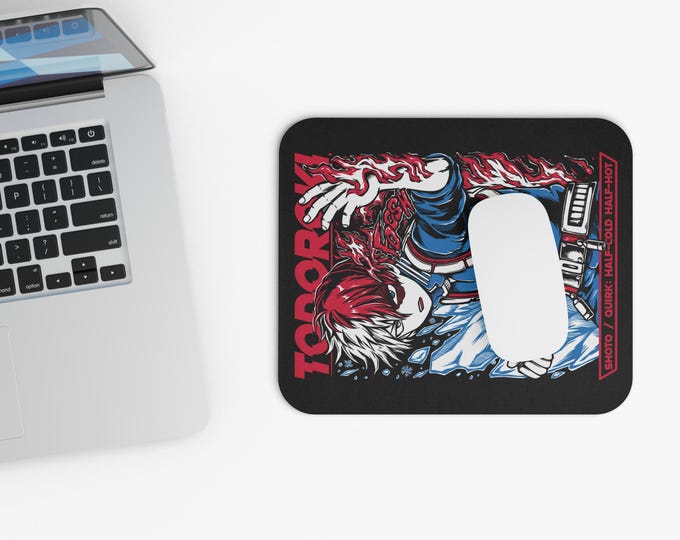 Anime Mouse Pad | Aesthetic Desk Mat | Japanese Anime Desk Decor | Gaming Mousepad | Otaku Gift for Anime Fans | Anime Desk Accessory