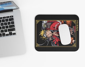 Anime Mouse Pad | Aesthetic Desk Mat | Japanese Anime Desk Decor | Gaming Mousepad | Otaku Gift for Anime Fans | Anime Desk Accessory