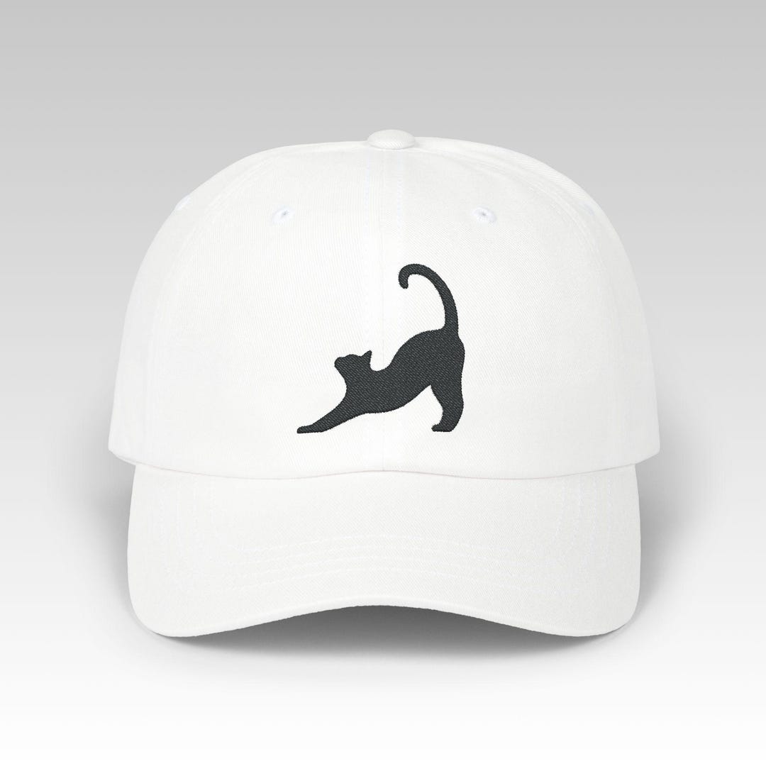 Black Cat Heart Attack  Dad Hat