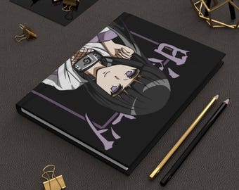 Anime Journal | Kawaii Anime Notebook | Manga Sketchbook | Japanese Stationery Gift | Otaku Writing Anime Girl Notebook for School, Notes