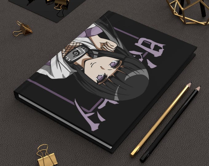 Anime Journal | Kawaii Anime Notebook | Manga Sketchbook | Japanese Stationery Gift | Otaku Writing Anime Girl Notebook for School, Notes