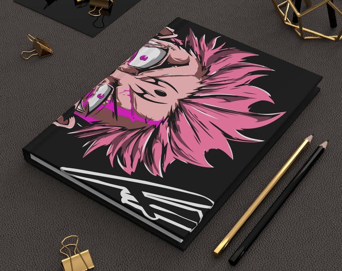 Anime Journal - Kawaii Notebook for Otaku, Aesthetic Anime Diary, Manga Sketchbook, Japanese Stationery Gift, Cute Anime Writing Book