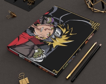 Anime Journal - Kawaii Notebook for Otaku, Aesthetic Anime Diary, Manga Sketchbook, Japanese Stationery Gift, Cute Anime Writing Book