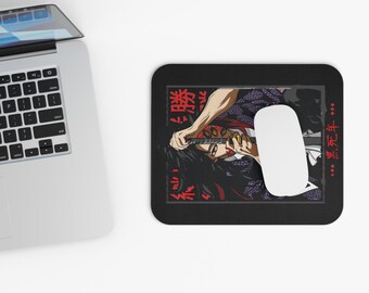 Anime Mouse Pad | Aesthetic Desk Mat | Japanese Anime Desk Decor | Gaming Mousepad | Otaku Gift for Anime Fans | Anime Desk Accessory