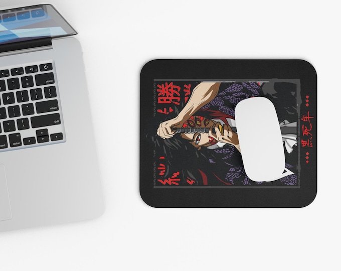 Anime Mouse Pad | Aesthetic Desk Mat | Japanese Anime Desk Decor | Gaming Mousepad | Otaku Gift for Anime Fans | Anime Desk Accessory