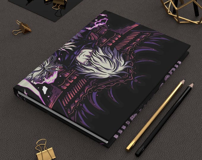 Anime Journal - Kawaii Notebook for Otaku, Aesthetic Anime Diary, Manga Sketchbook, Japanese Stationery Gift, Cute Anime Writing Book